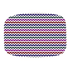 Chevron Pattern Mini Square Pill Box