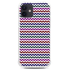 Chevron Pattern Iphone 12/12 Pro Tpu Uv Print Case by ytdream