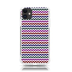 Chevron Pattern Iphone 11 Tpu Uv Print Case by ytdream