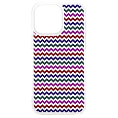 Chevron Pattern Iphone 15 Plus Tpu Uv Print Case by ytdream