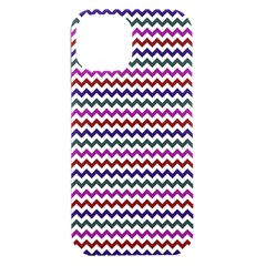 Chevron Pattern Iphone 15 Plus Black Uv Print Pc Hardshell Case by ytdream