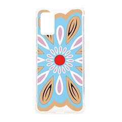 A Blue And Brown Flower With A Red Center Samsung Galaxy S20 Plus 6 7 Inch Tpu Uv Case by catchydesignhill