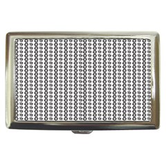 A Black And White Background With A Lot Of Dots Cigarette Money Case