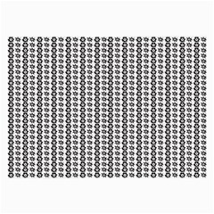 A Black And White Background With A Lot Of Dots Large Glasses Cloth