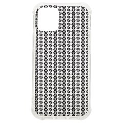 A Black And White Background With A Lot Of Dots Iphone 12 Mini Tpu Uv Print Case	 by catchydesignhill