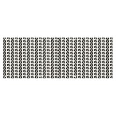 A Black And White Background With A Lot Of Dots Banner and Sign 8  x 3 