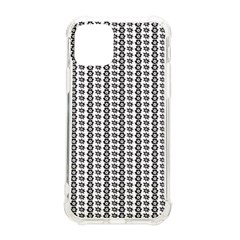 A Black And White Background With A Lot Of Dots Iphone 11 Pro 5 8 Inch Tpu Uv Print Case by catchydesignhill