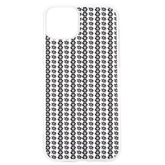 A Black And White Background With A Lot Of Dots Iphone 15 Pro Tpu Uv Print Case by catchydesignhill