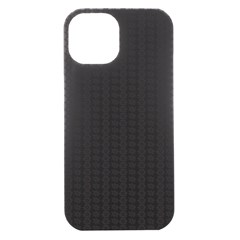 A Black And White Background With A Lot Of Dots iPhone 15 Black UV Print PC Hardshell Case