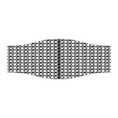 A Black And White Photo Of A Pattern Stretchable Headband by catchydesignhill