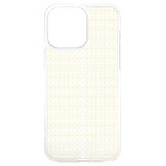 A White And Gold Geometric Pattern Iphone 15 Pro Max Tpu Uv Print Case