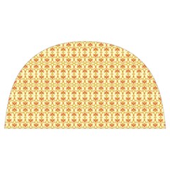 A Yellow And White Background With An Intricate Design Anti Scalding Pot Cap by catchydesignhill