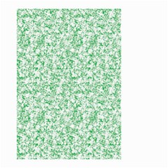 A Green And White Background With Small White Dots Small Garden Flag (two Sides)