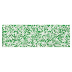 A Green And White Background With Small White Dots Banner And Sign 6  X 2 