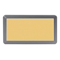 An Orange And Yellow Background With Circles Memory Card Reader (mini) by catchydesignhill