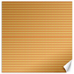 An Orange And Yellow Background With Small Dots Canvas 12  X 12  by catchydesignhill