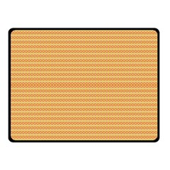 An Orange And Yellow Background With Small Dots Fleece Blanket (small) by catchydesignhill