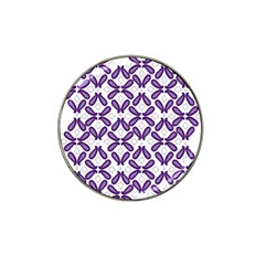 Purple, Textile, Organism, Violet, Art, Font, Magenta, Symmetry, Circle, Pattern Hat Clip Ball Marker by catchydesignhill