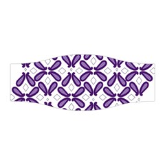 Purple, Textile, Organism, Violet, Art, Font, Magenta, Symmetry, Circle, Pattern Stretchable Headband