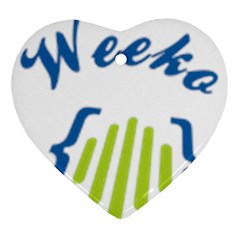 Weeko Ornament (heart)