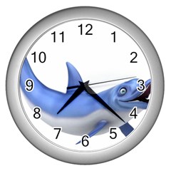 Vooo Wall Clock (silver)