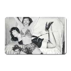 Betty Page Bdsm Magnet (rectangular) by CherleyTemples