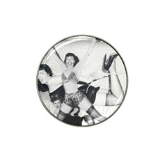 Betty Page Bdsm Hat Clip Ball Marker (4 Pack) by CherleyTemples