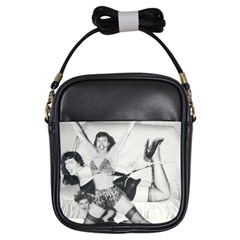 Betty Page Bdsm Girls Sling Bag