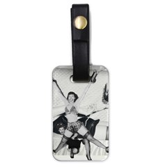 Betty Page Bdsm Luggage Tag (one Side) by CherleyTemples