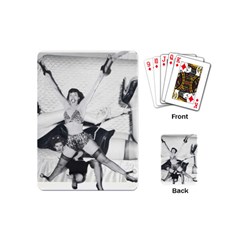 Betty Page Bdsm Playing Cards Single Design (mini)