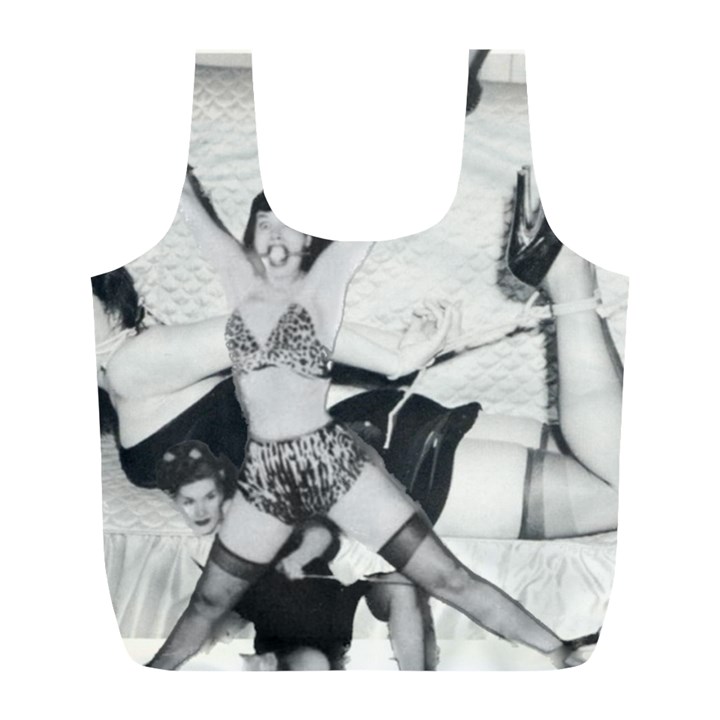 Betty Page BDSM Full Print Recycle Bag (L)