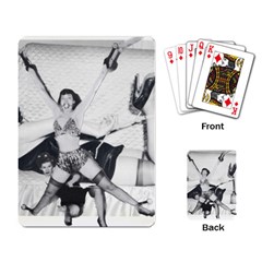 Betty Page Bdsm Playing Cards Single Design (rectangle)