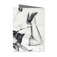 Betty Page Bdsm Mini Greeting Cards (pkg Of 8)