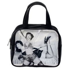 Betty Page Bdsm Classic Handbag (one Side) by CherleyTemples