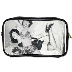 Betty Page Bdsm Toiletries Bag (one Side)