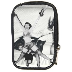 Betty Page Bdsm Compact Camera Leather Case by CherleyTemples