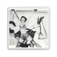 Betty Page Bdsm Memory Card Reader (square) by CherleyTemples