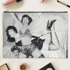 Betty Page Bdsm Cosmetic Bag (xxxl) by CherleyTemples