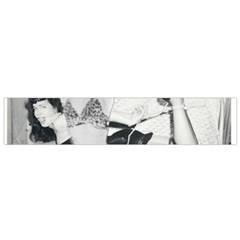 Betty Page Bdsm Small Premium Plush Fleece Scarf