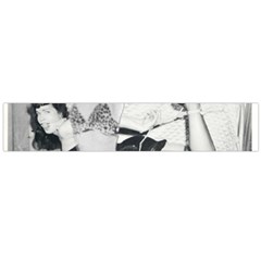 Betty Page Bdsm Large Premium Plush Fleece Scarf  by CherleyTemples