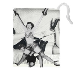 Betty Page Bdsm Drawstring Pouch (5xl) by CherleyTemples