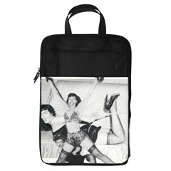 Betty Page Bdsm Foldable Shoe Storage Bag by CherleyTemples