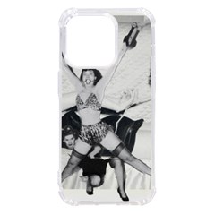 Betty Page Bdsm Iphone 14 Pro Tpu Uv Print Case by CherleyTemples