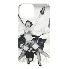 Betty Page Bdsm Iphone 15 Black Uv Print Pc Hardshell Case