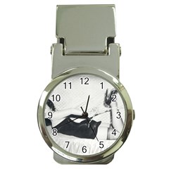 Betty Page Grafitti Money Clip Watches by CherleyTemples