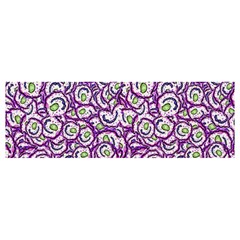 Funny Bacterias Drawing Motif Random Pattern Banner And Sign 12  X 4  by dflcprintsclothing