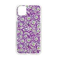 Funny Bacterias Drawing Motif Random Pattern Iphone 11 Tpu Uv Print Case by dflcprintsclothing