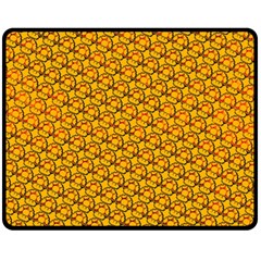 Pixel Art Mushroom Pattern Fleece Blanket (medium) by ExtraGoodSauce