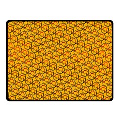 Pixel Art Mushroom Pattern Fleece Blanket (small) by ExtraGoodSauce