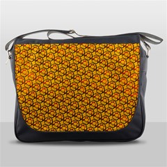 Pixel Art Mushroom Pattern Messenger Bag by ExtraGoodSauce